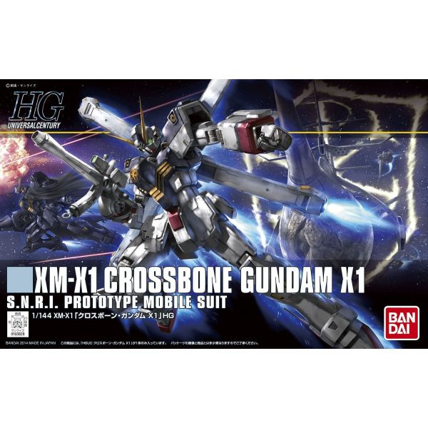 HG XM-X1 Crossbone Gundam X-1 (Mobile Suit Crossbone Gundam) Image