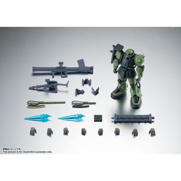 Robot Damashii MS-06JC Ground Type Zaku II ver. A.N.I.M.E. (Mobile Suit Gundam: The 08th MS Team) Image