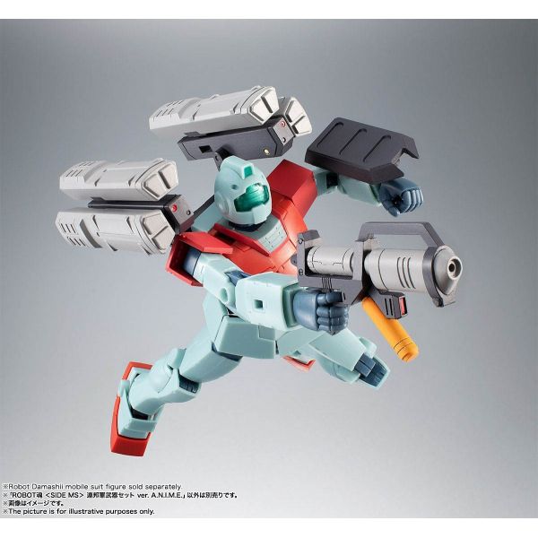 Robot Damashii Earth Federation Space Force Weapon Set Ver. A.N.I.M.E Image