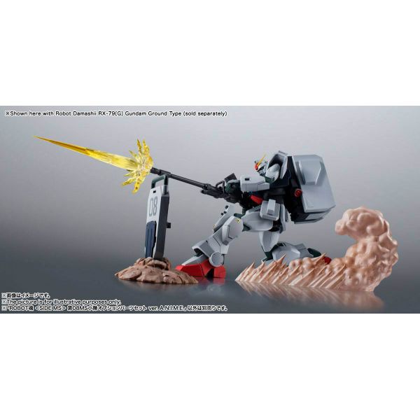 Robot Damashii Gundam 08th MS Team Optional Parts Set Ver A.N.I.M.E. Image