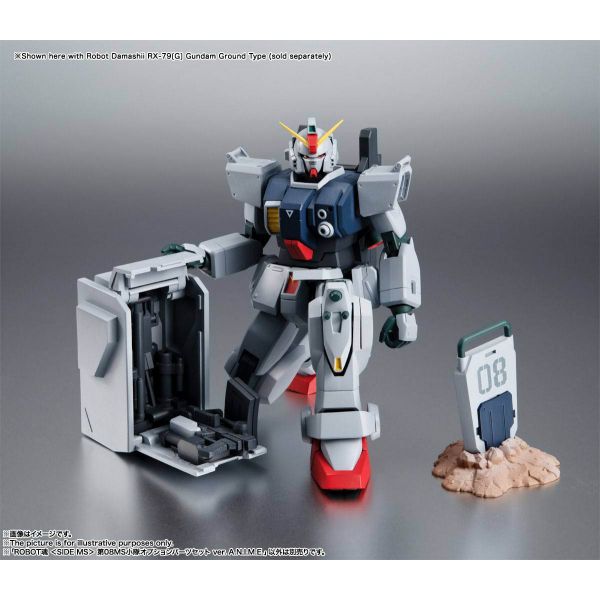 Robot Damashii Gundam 08th MS Team Optional Parts Set Ver A.N.I.M.E. Image