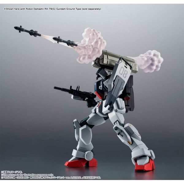 Robot Damashii Gundam 08th MS Team Optional Parts Set Ver A.N.I.M.E. Image