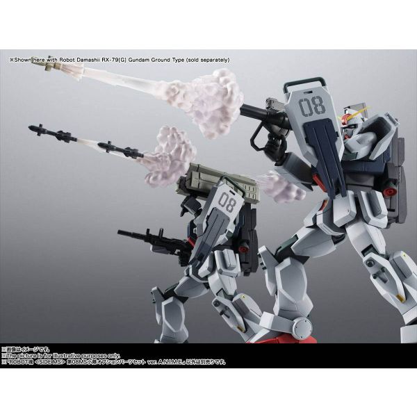 Robot Damashii Gundam 08th MS Team Optional Parts Set Ver A.N.I.M.E. Image