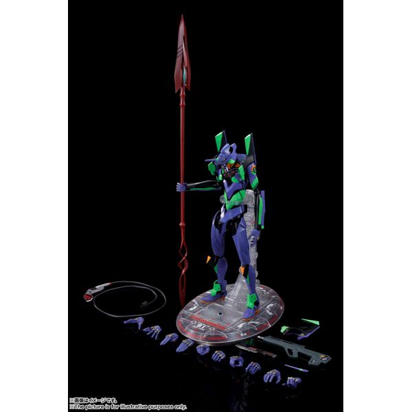 DYNACTION Evangelion Unit-01 Cassius Spear Renewal Color Edition (Rebuild of Evangelion) Image