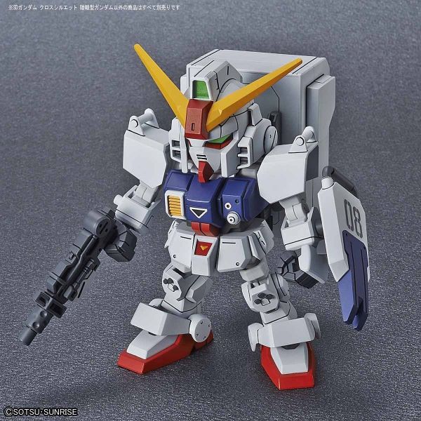 SD Gundam Cross Silhouette Gundam Ground Type (Mobile Suit Gundam: The 08th MS Team) Additional Image 7