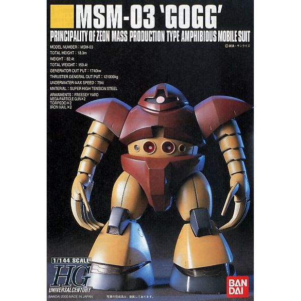 HG Gogg (Mobile Suit Gundam) Image
