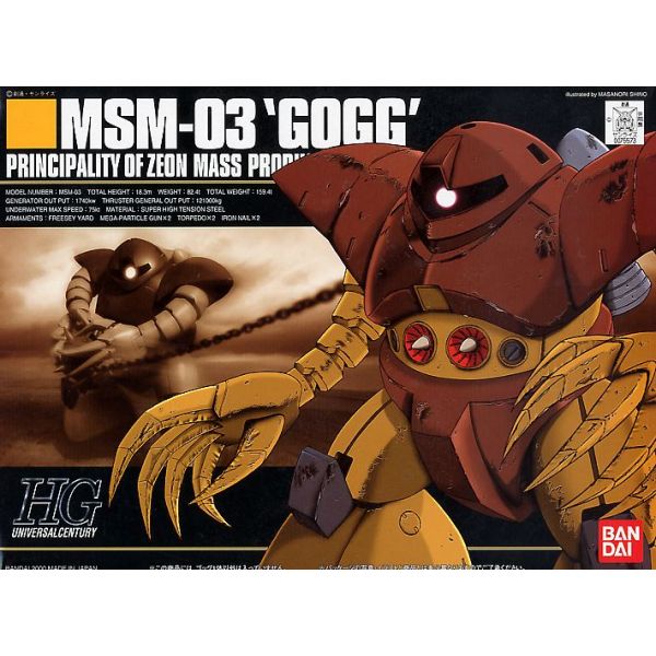 HG Gogg (Mobile Suit Gundam) Image