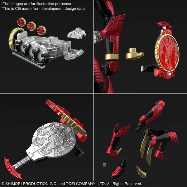 Figure-rise Standard Kamen Rider OOO Tajadoru Combo (Kamen Rider OOO) Additional Image 5