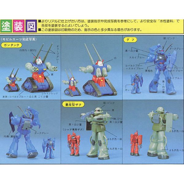 Ramba Ral's Attack - 1/250 Scale Diorama Model Kit (Mobile Suit Gundam) Image