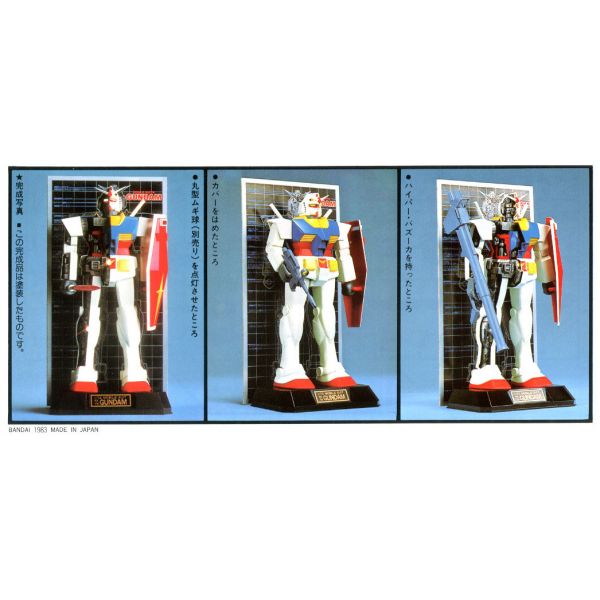 RX-78 Gundam Mechanic Model - 1/72 Scale model Kit (Mobile Suit Gundam) Additional Image 3