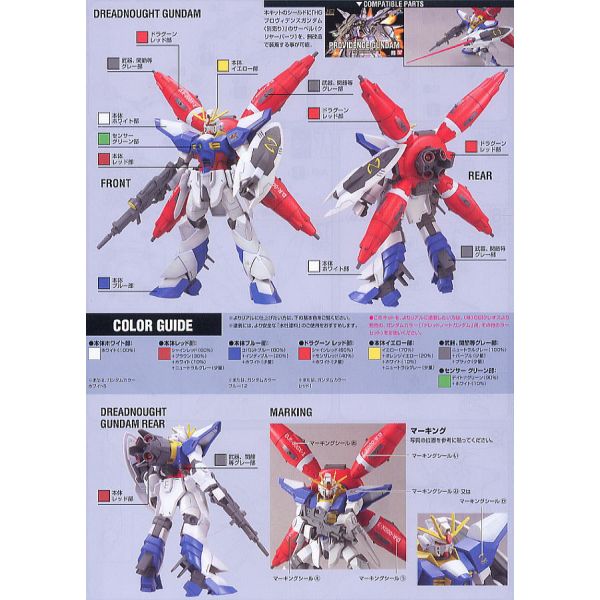 HG Dreadnought Gundam (Mobile Suit Gundam SEED MSV) Additional Image 1