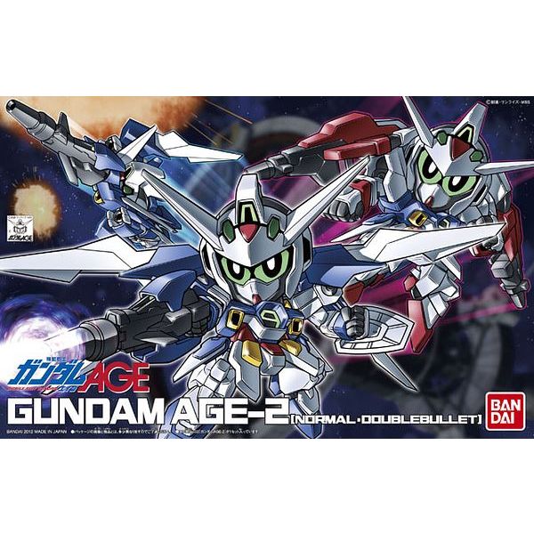 SD BB Senshi Gundam AGE-2 Normal & Double Bullet (Gundam AGE) Image
