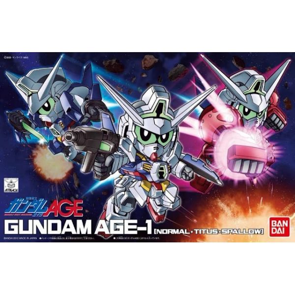 SD BB Senshi Gundam AGE-1 (Normal/Titus/Spallow) (Gundam AGE) Image