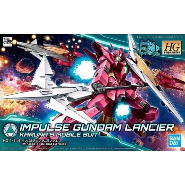 HG Impulse Gundam Lancier (Gundam Build Divers) Additional Image 7