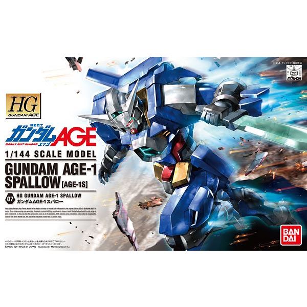 [Discontinued] HG  AGE-1S Gundam AGE-1 Spallow 1/144 (Mobile Suit Gundam AGE) Additional Image 1