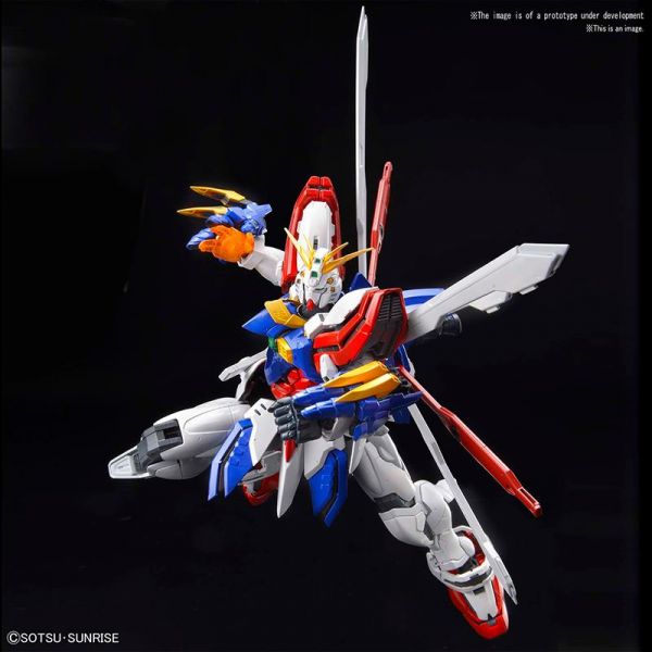 Hi-Resolution Model GF13-017NJII God Gundam (Mobile Fighter G Gundam) Additional Image 1
