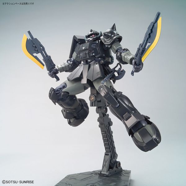 HG  YMS-11 Act Zaku (Kycilia's Forces) 1/144 (Mobile Suit Gundam: The Origin) Additional Image 4