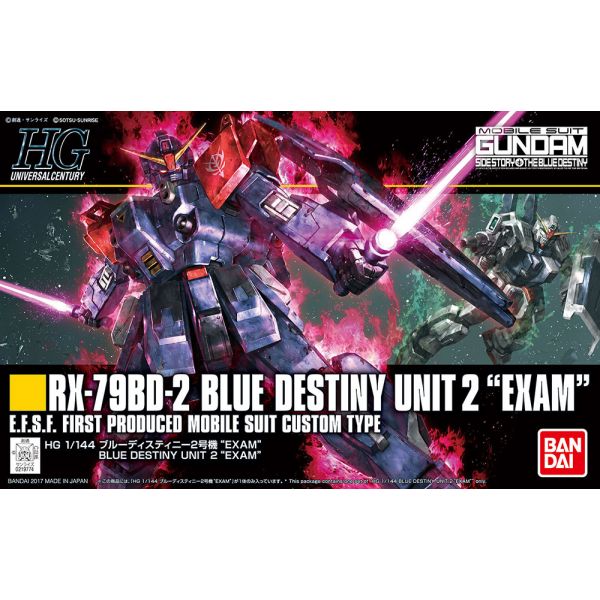 HG Blue Destiny Unit 2 EXAM (Mobile Suit Gundam Side Story: The Blue Destiny) Additional Image 7