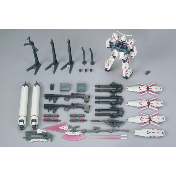 HG Full Armor Unicorn Gundam (Destroy Mode / Red color Ver.) (Mobile Suit Gundam Unicorn) Additional Image 7
