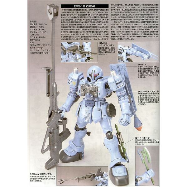 HG Zudah (Mobile Suit Gundam MS IGLOO) Additional Image 5