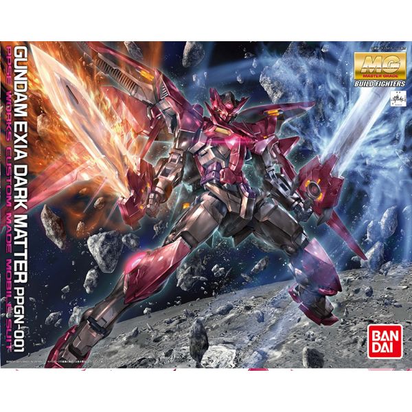 MG PPGN-001 Gundam Exia Dark Matter 1/100 (Gundam Build Fighters) Additional Image 1