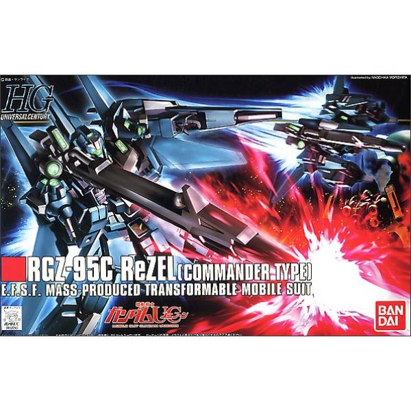 HGUC RGZ-95 ReZEL Commander Type 1/144 (Mobile Suit Gundam Unicorn) Additional Image 8