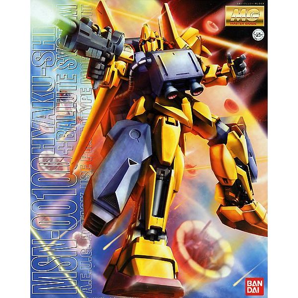MG MSN-00100 Hyaku Shiki + Ballute System 1/100 (Mobile Suit Zeta Gundam) Additional Image 1