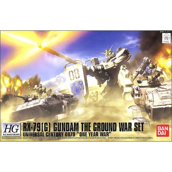 HGUC RX-79(G) Gundam The Ground War Set 1/144 (Mobile Suit Gundam: The 08th MS Team) Additional Image 1
