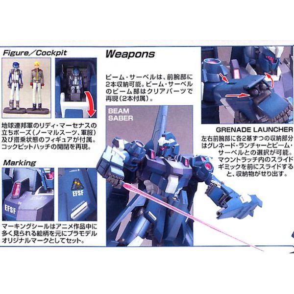 MG RGZ-95 ReZEL (Mobile Suit Gundam Unicorn) Additional Image 4
