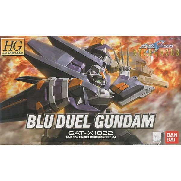 HG  GAT-X1022 Blu Duel Gundam 1/144 (Mobile Suit Gundam SEED C.E. 73: STARGAZER) Additional Image 1