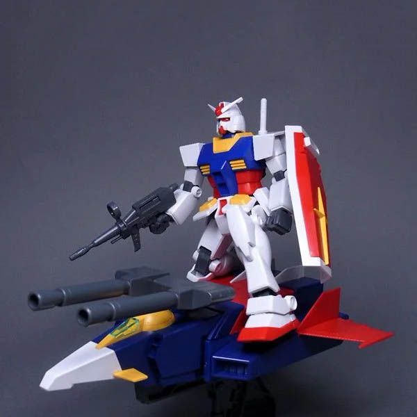 HG G Armor (G-Fighter + RX-78-2 Gundam) (Mobile Suit Gundam) Image