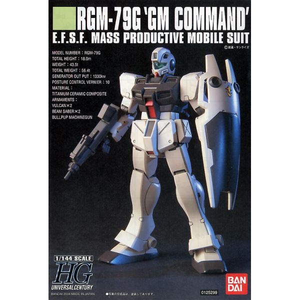 HG GM Command (Mobile Suit Gundam 0080: War in the Pocket) Image