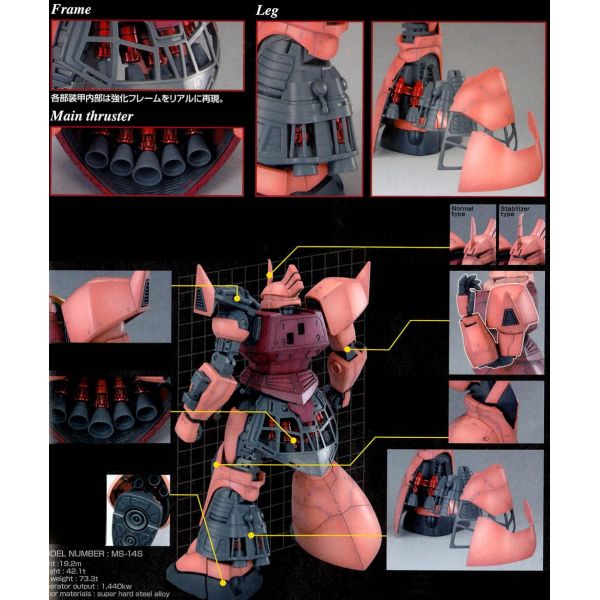 MG Char's Gelgoog Ver. 2.0 (Mobile Suit Gundam) Additional Image 6