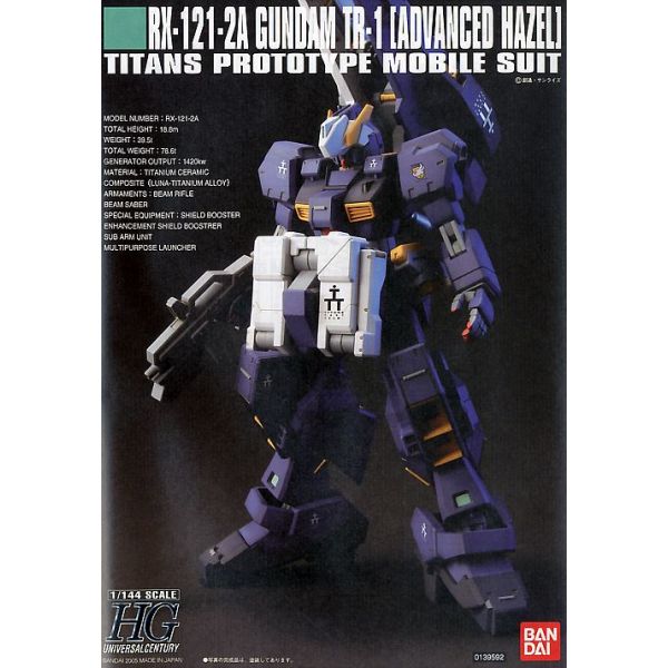HG Gundam TR-1 Advanced Hazel (Advance of Zeta: The Flag of Titans) Additional Image 2