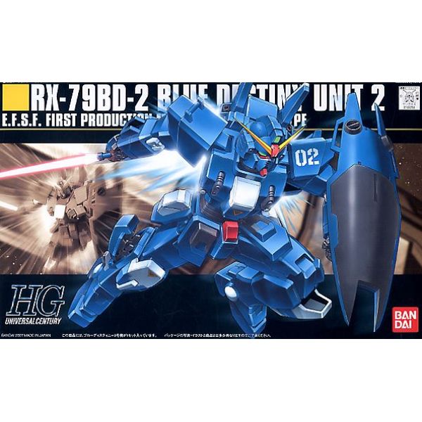 HGUC RX-79BD-2 Blue Destiny Unit 2 1/144 (Mobile Suit Gundam Side Story: The Blue Destiny) Additional Image 1