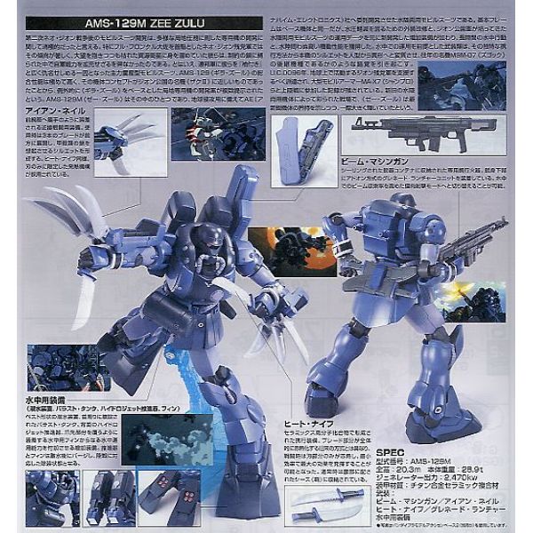HG Zee Zulu (Mobile Suit Gundam Unicorn) Additional Image 3