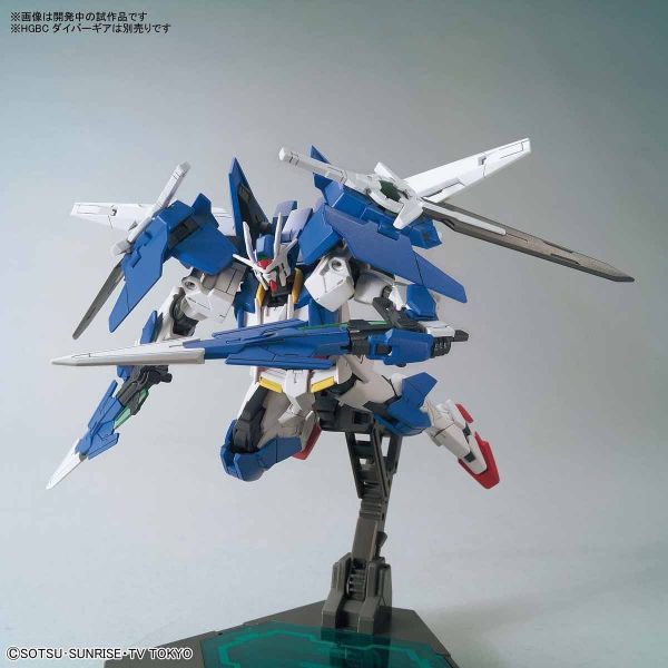 HGBD GN-0000DVR/A Gundam 00 Diver Ace 1/144 (Gundam Build Divers) Additional Image 6