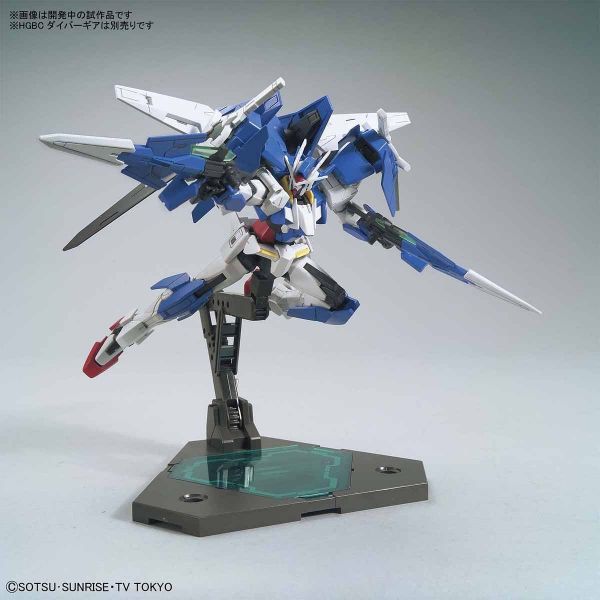 HGBD GN-0000DVR/A Gundam 00 Diver Ace 1/144 (Gundam Build Divers) Additional Image 7