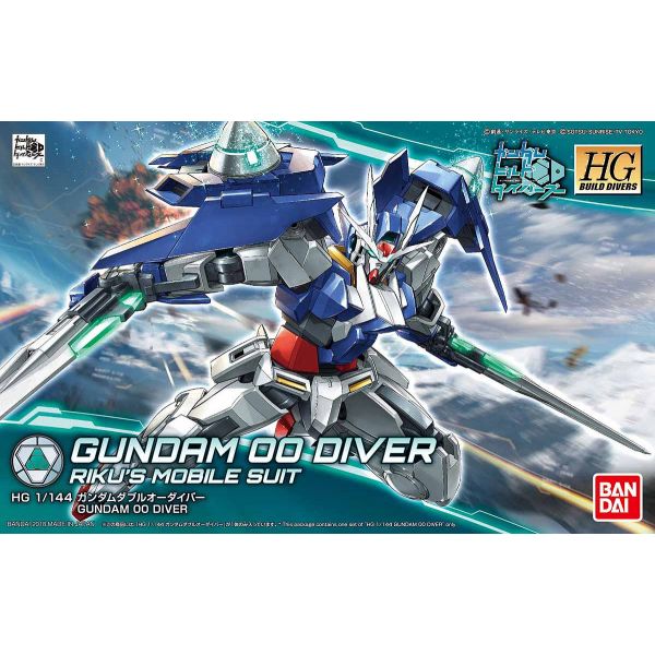 HG Gundam 00 Diver (Gundam Build Divers) Additional Image 8