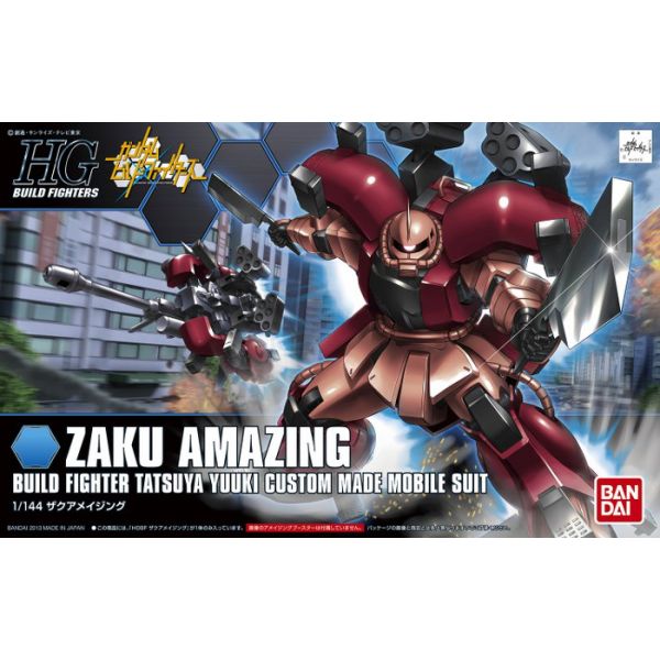 HGBF MS-06R-AB Zaku Amazing 1/144 (Gundam Build Fighters) Additional Image 2
