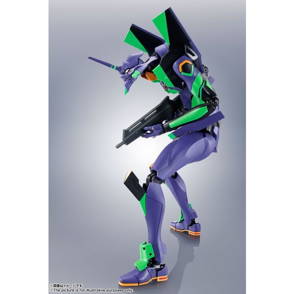Robot Damashii Evangelion Unit-01 + Spear of Cassius Renewal Colour Edition (Rebuild of Evangelion) Additional Image 5