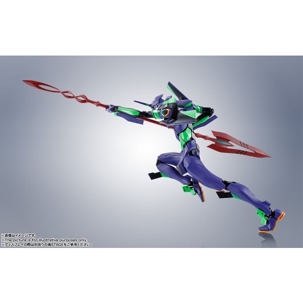 Robot Damashii Evangelion Unit-01 + Spear of Cassius Renewal Colour Edition (Rebuild of Evangelion) Additional Image 7