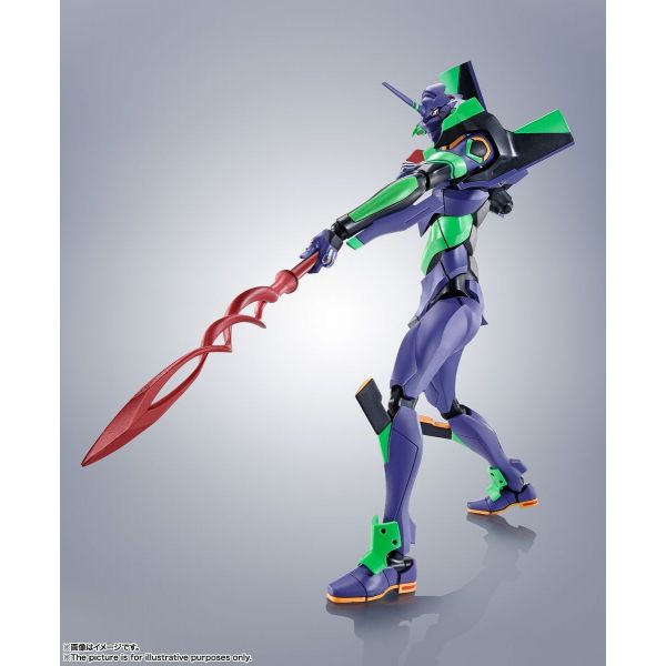 Robot Damashii Evangelion Unit-01 + Spear of Cassius Renewal Colour Edition (Rebuild of Evangelion) Additional Image 1