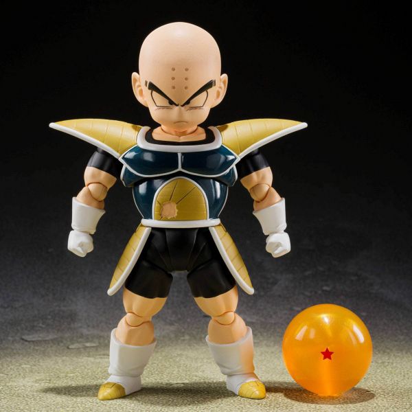 S.H. Figuarts Krillin - Saiyan Battle Clothes Ver. (Dragon Ball Z) Main Image