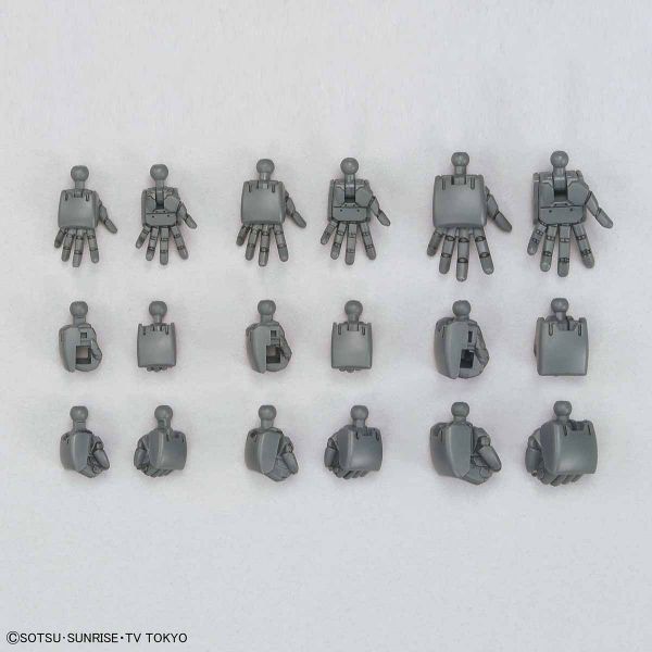 HG Build Hands Round (Maru) Version S/M/L 1/144 Scale (Gundam Build Divers) Additional Image 1