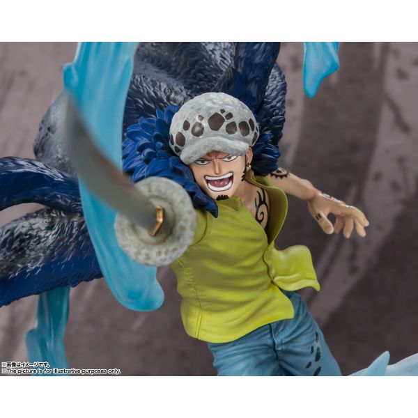 Figuarts ZERO Super Fierce Battle Trafalgar Law Captain Onigashima Monster Battle (One Piece) Image