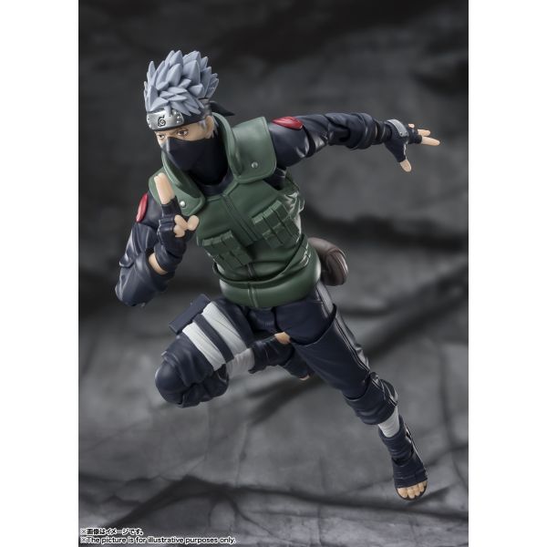 S.H.Figuarts Kakashi Hatake -The Roaring Hero of Sharingan- (Naruto Shippuden) Additional Image 2