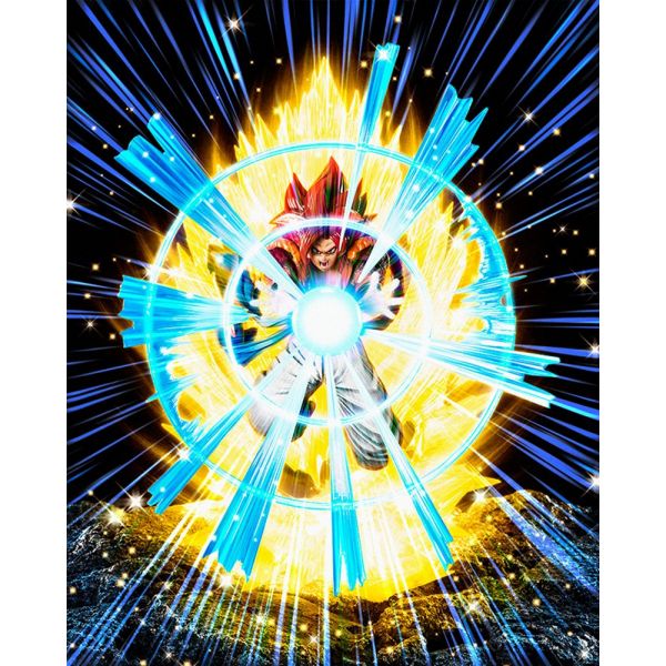 FiguartsZERO Super Saiyan 4 Gogeta Extra Battle Tamashii Web Exclusive Statue (Dragon Ball GT) Additional Image 4