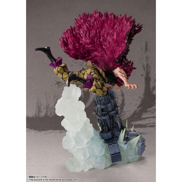 Figuarts ZERO Super Fierce Battle Eustass Kid Captain Onigashima (One Piece) Additional Image 4
