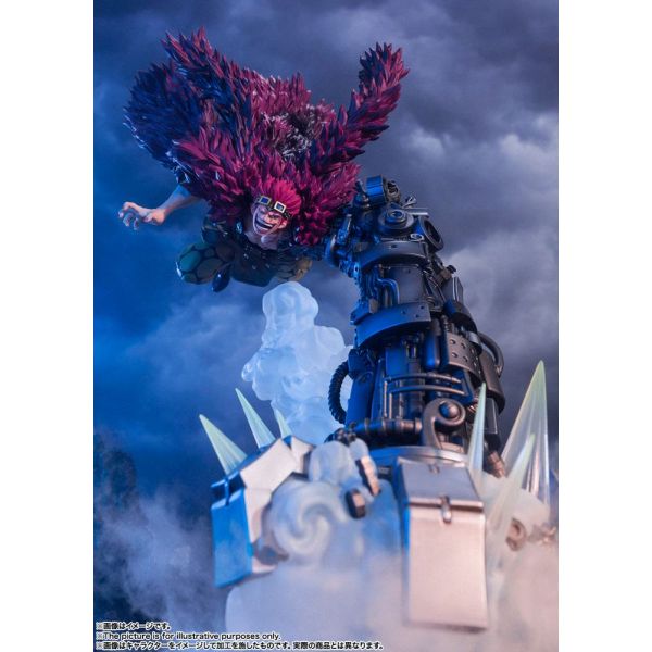 Figuarts ZERO Super Fierce Battle Eustass Kid Captain Onigashima (One Piece) Additional Image 6